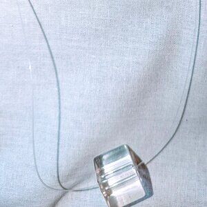 New Ice cube choker necklace
